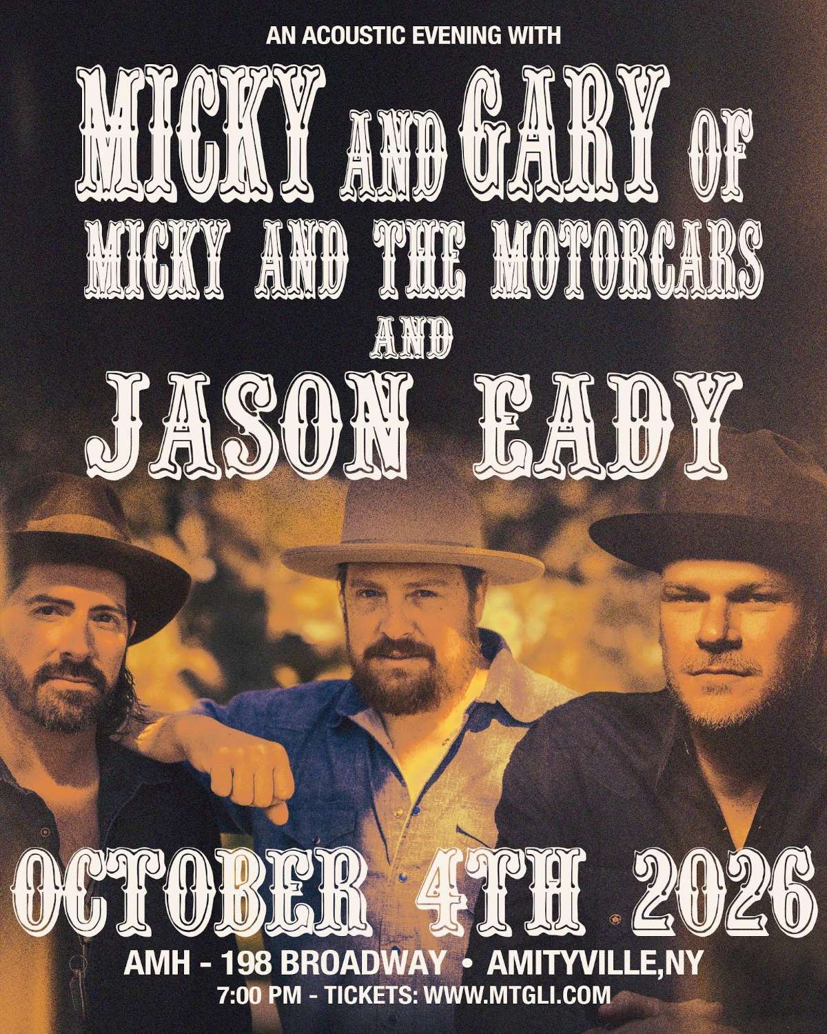 Gary & Micky of Micky and the Motorcars, Jason Eady