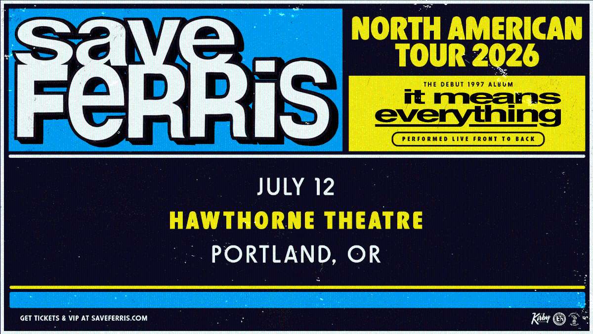 Save Ferris - It Means Everything - 29 Year Anniversary Tour
