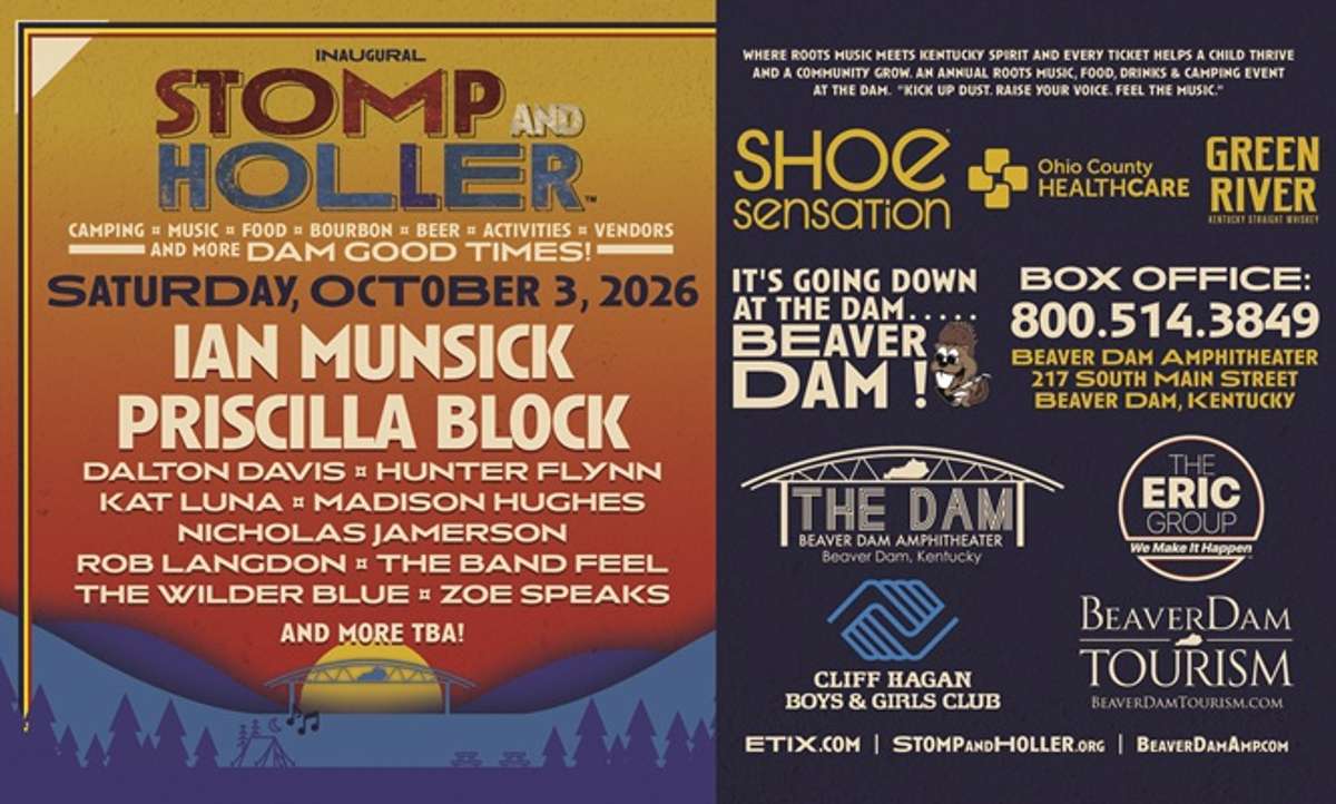 STOMP and HOLLER - Saturday, October 3