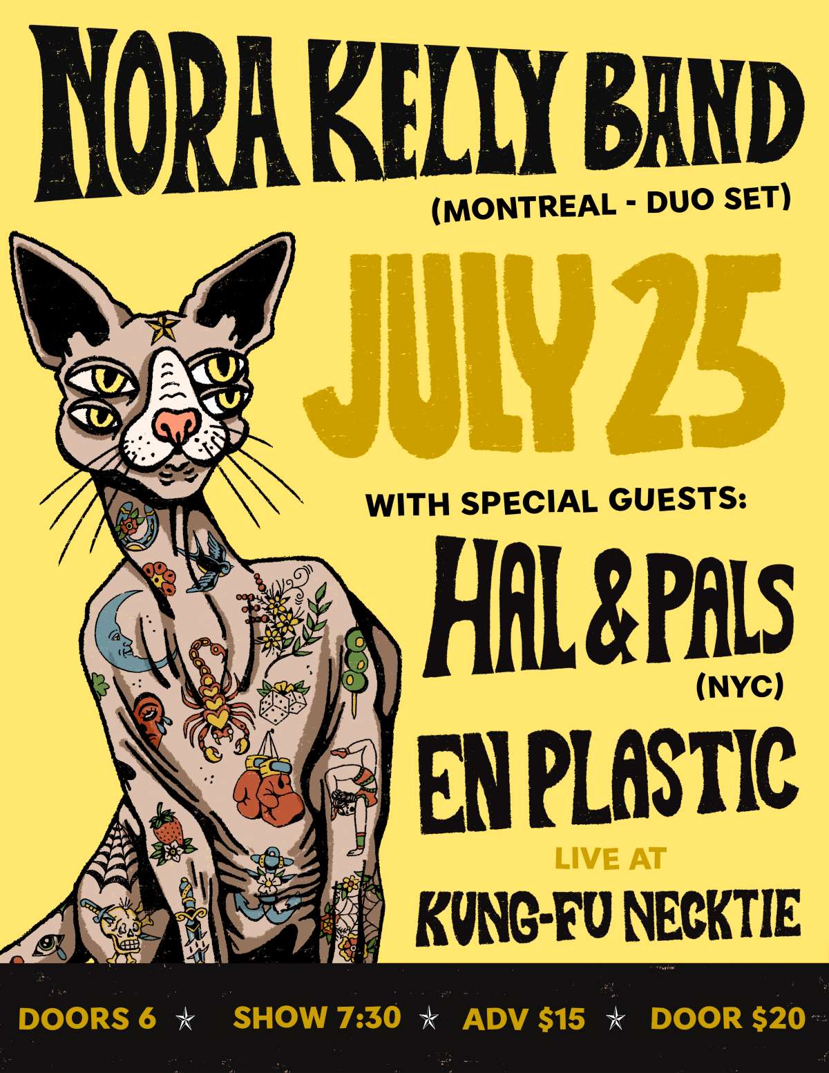 Nora Kelly Band ~ Hal & Pals ~ En Plastic