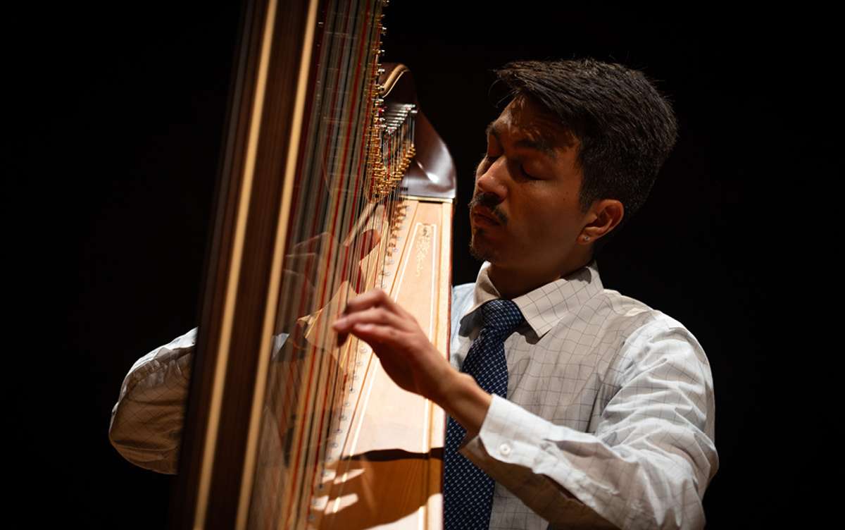 Voices of Latin America: Juan Riveros, harp
