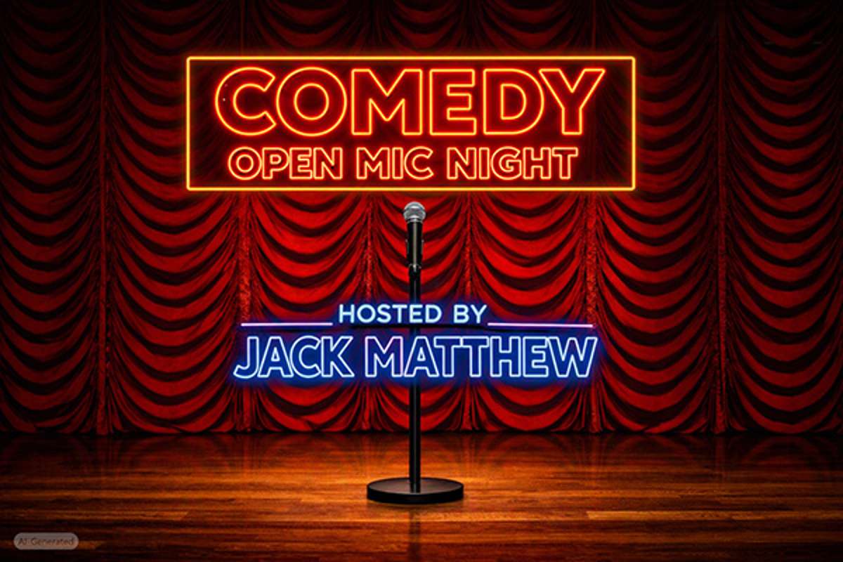 Comedy Open Mic Night hosted by Jack Matthew