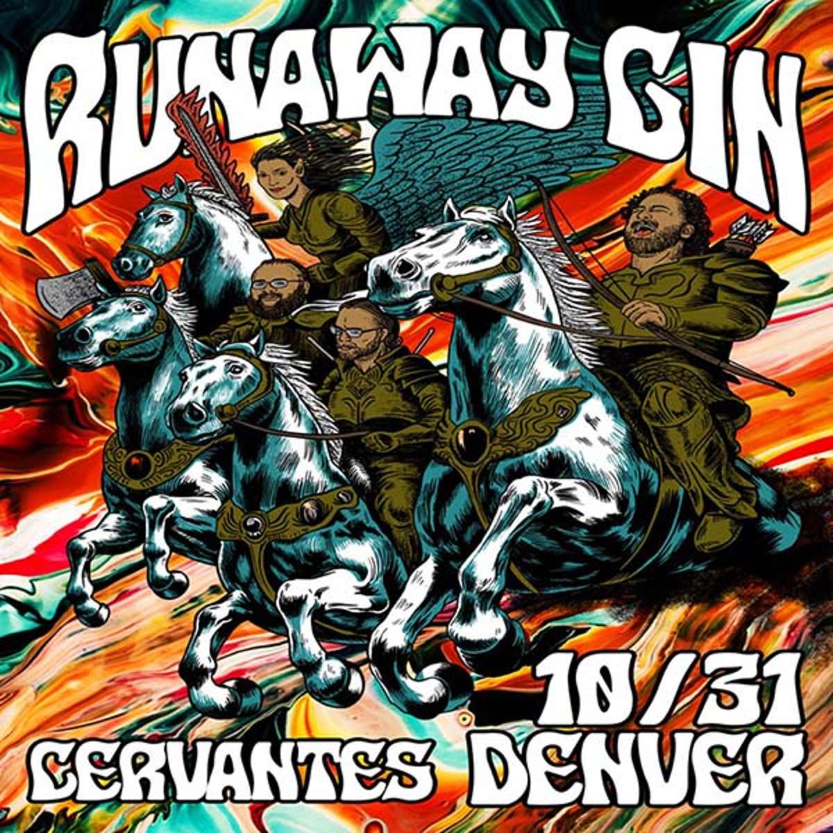 Runaway Gin - a Tribute to Phish - Special 3-Set Halloween Show Including Mystery Album Cover Set!