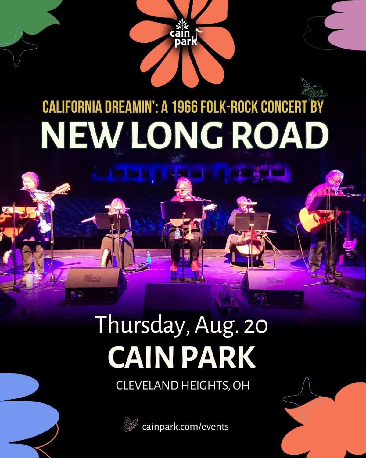 California Dreamin’: A 1966 Folk-Rock Concert by New Long Road