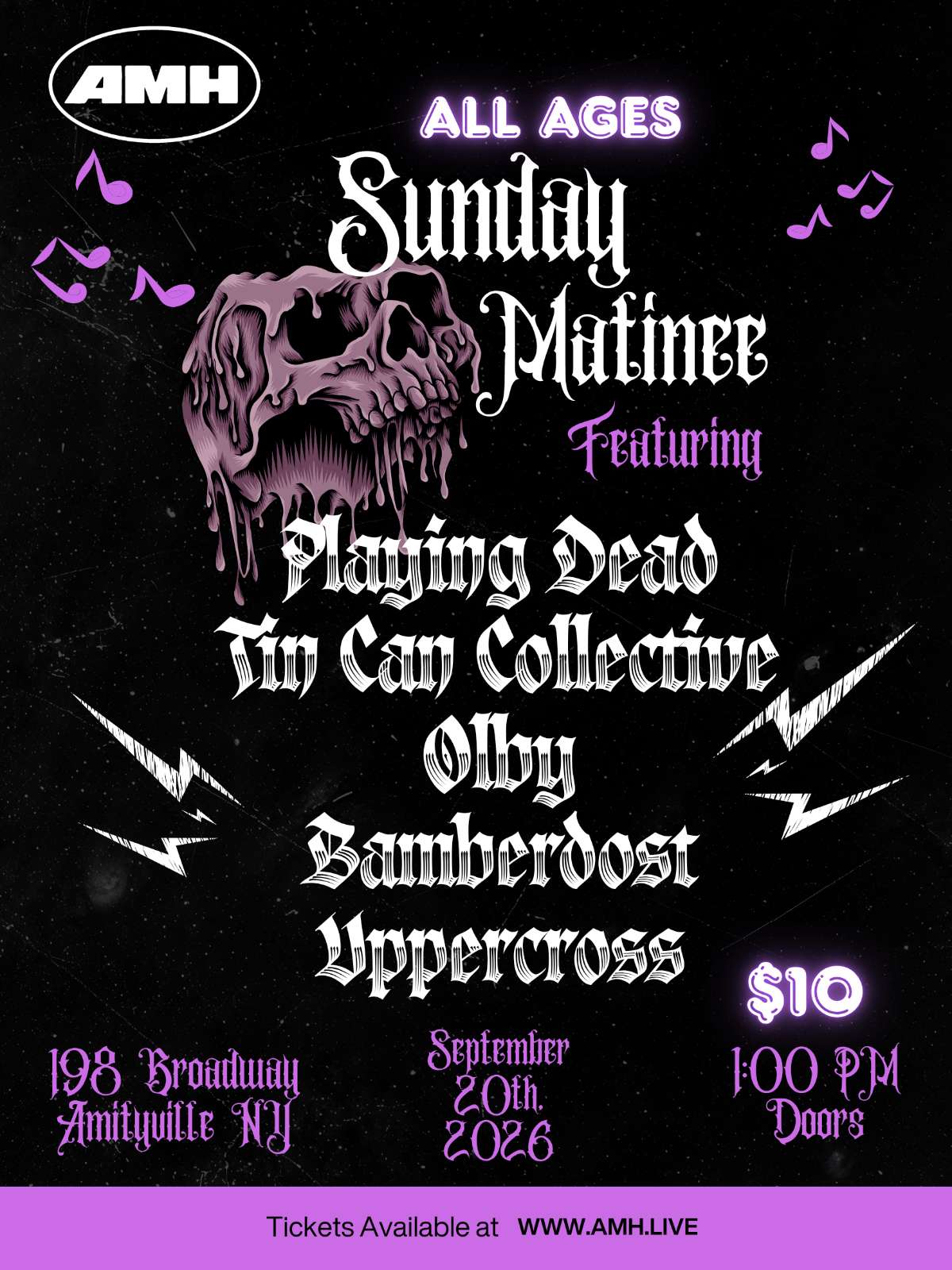 Playing Dead, Tin Can Collective, Olby, Bamberdost, Uppercross