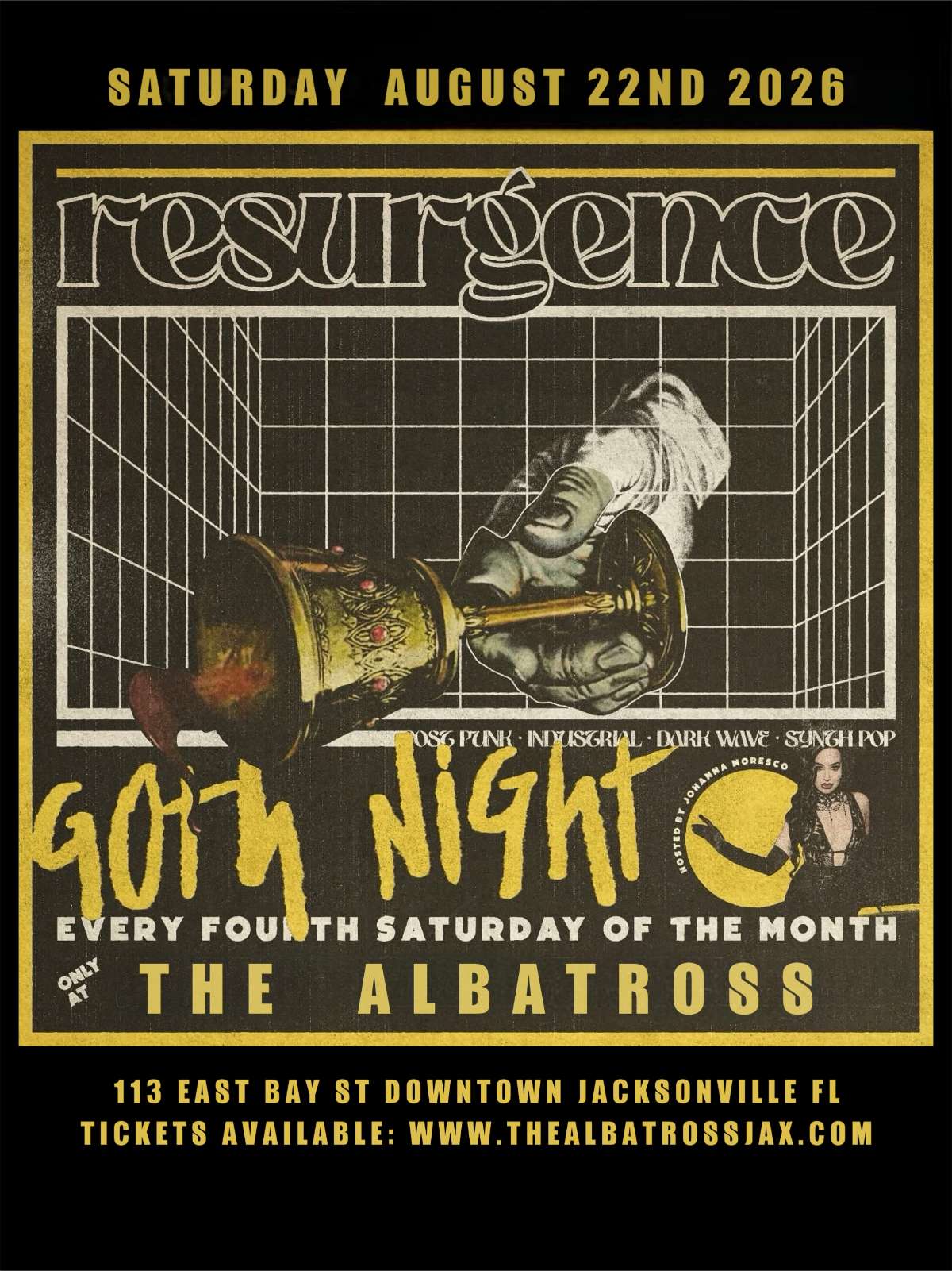 RESURGENCE GOTH NIGHT Tickets | Jacksonville, FL | The Albatross