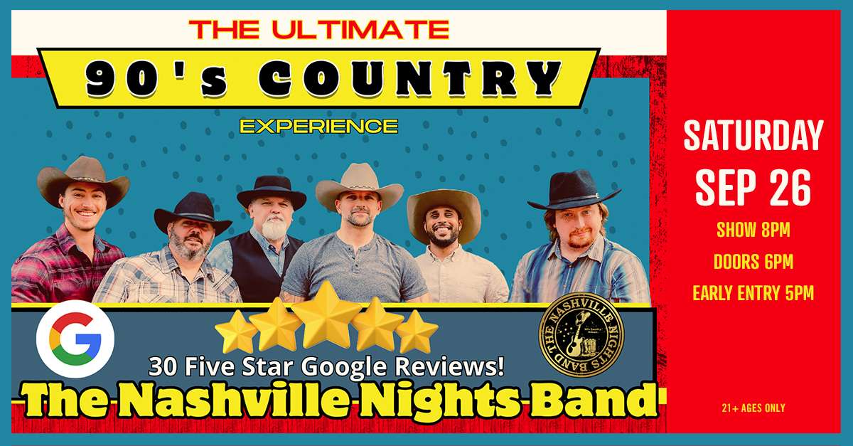The Nashville Nights Band: The Ultimate 90’s Country Experience