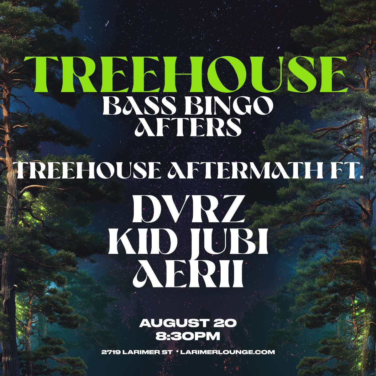 Treehouse - BASS BINGO AFTERS - Treehouse Aftermath ft. dvrz - Kid