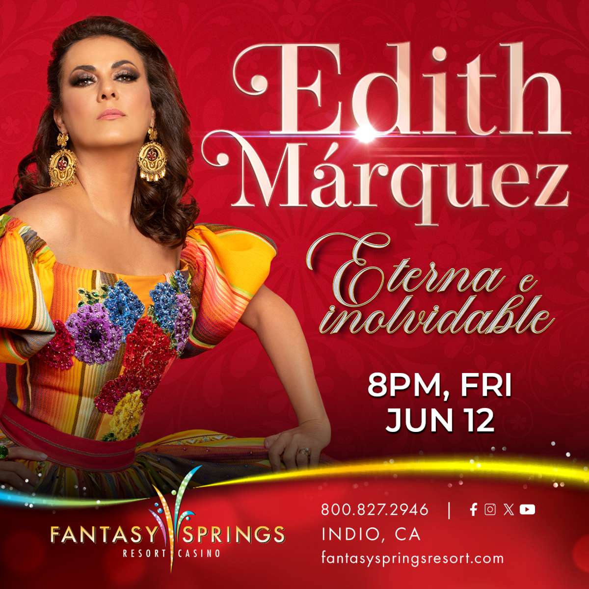 NEW DATE: Edith Marquez