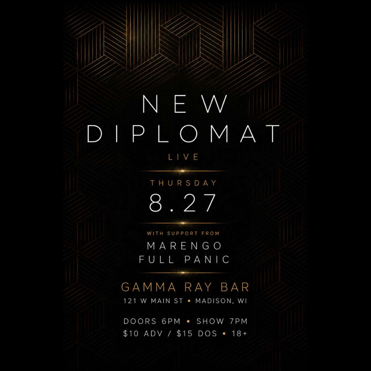 New Diplomat // Marengo // Full Panic