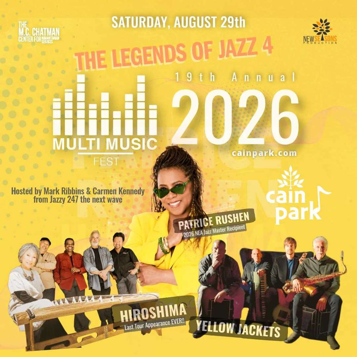 The Legends of Jazz 4: Yellow Jackets, Patrice Rushen, Hiroshima