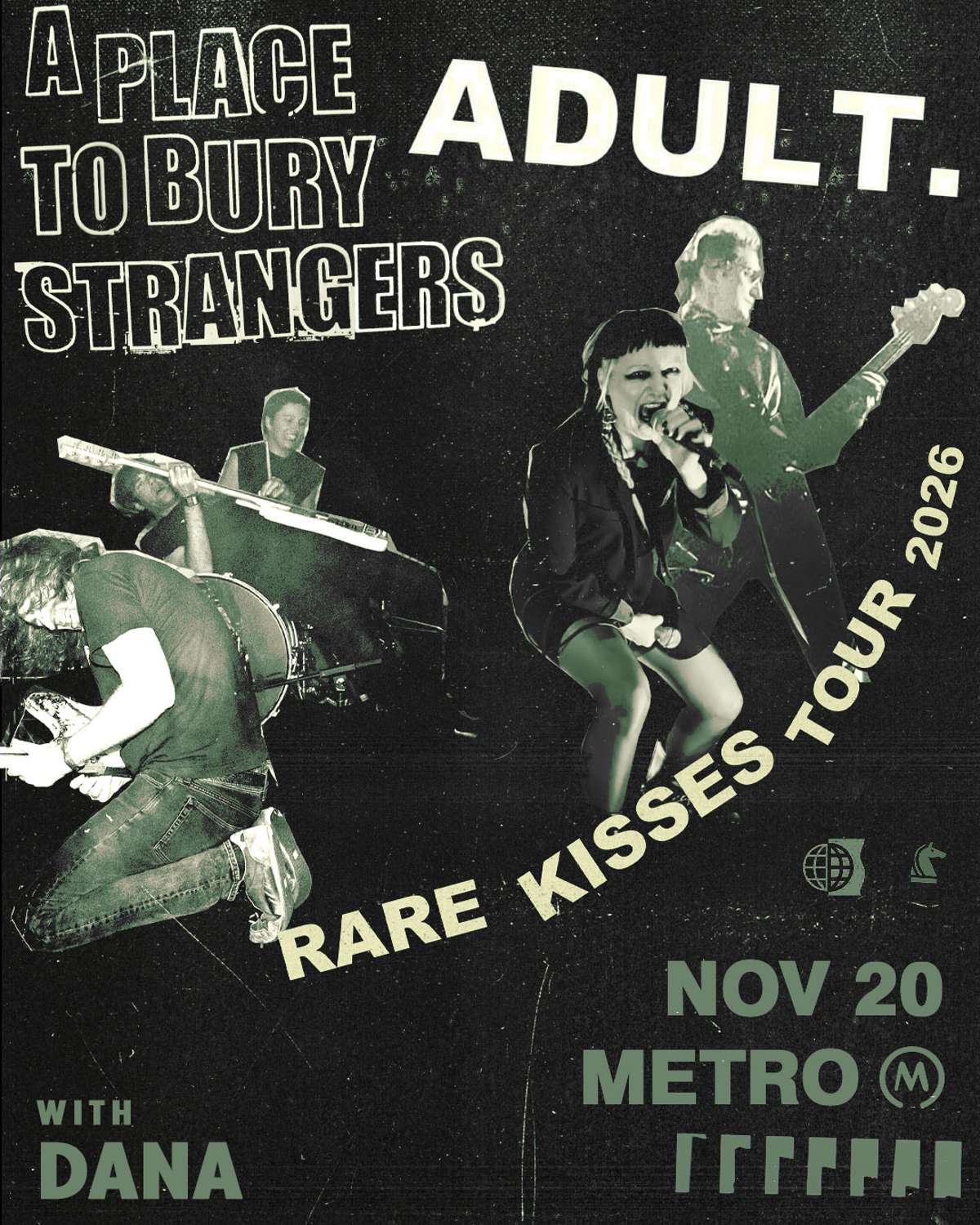 ADULT. & A Place To Bury Strangers