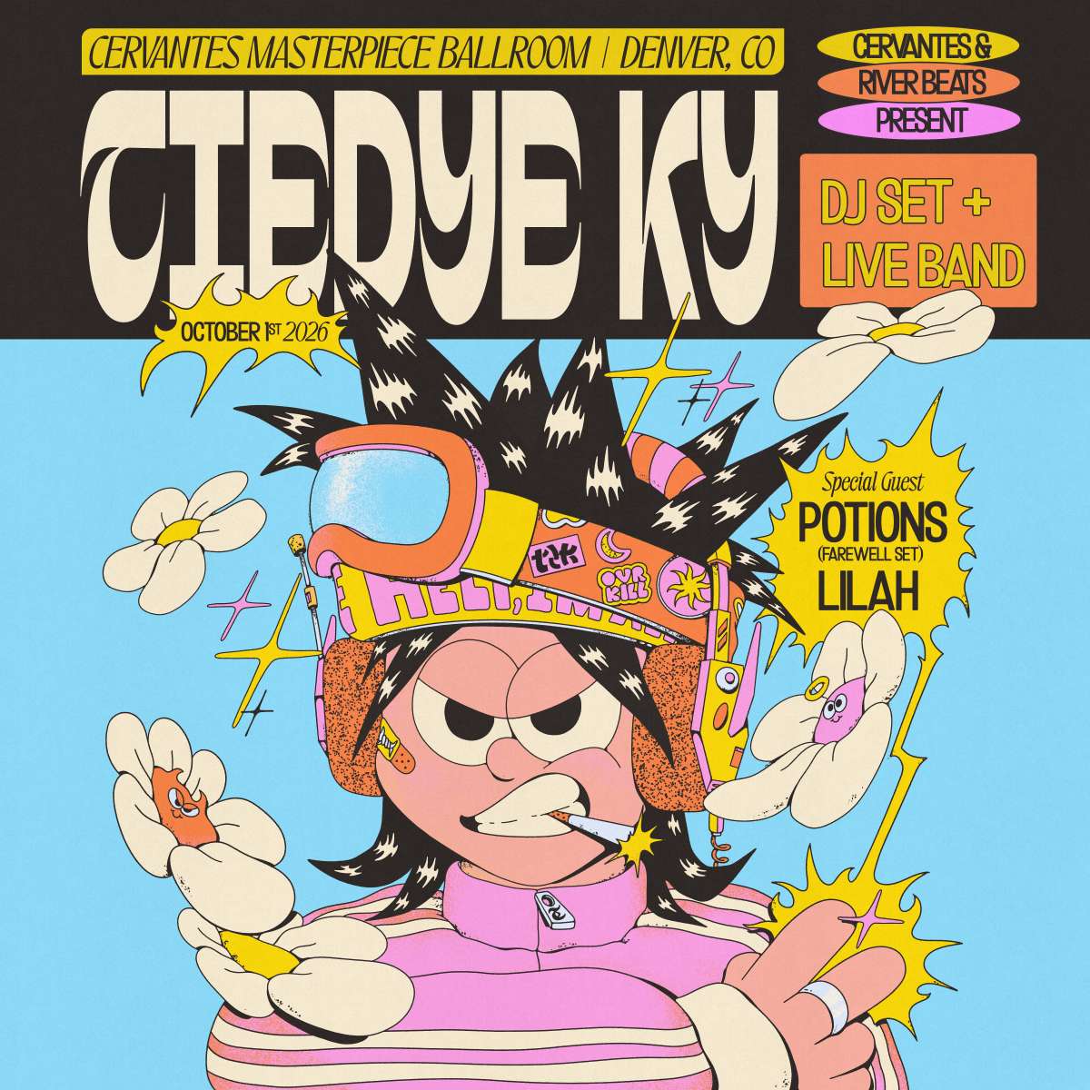 LES MAITRES REVEURS ポール・ギョンSFコミックス SHIFT Ft. tiedye ky w/ Potions, Lilah Tickets | Denver, CO