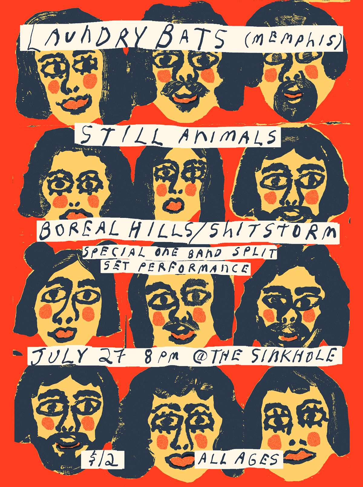 Laundry Bats w/ Still Animals, Boreal Hills / Shitstorm