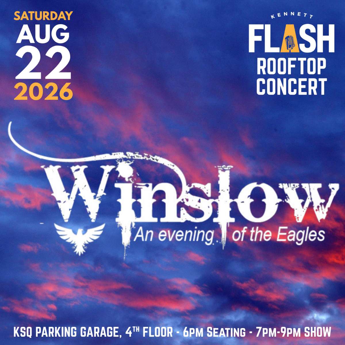 Winslow: An Evening of the Eagles (MOVING INDOORS)