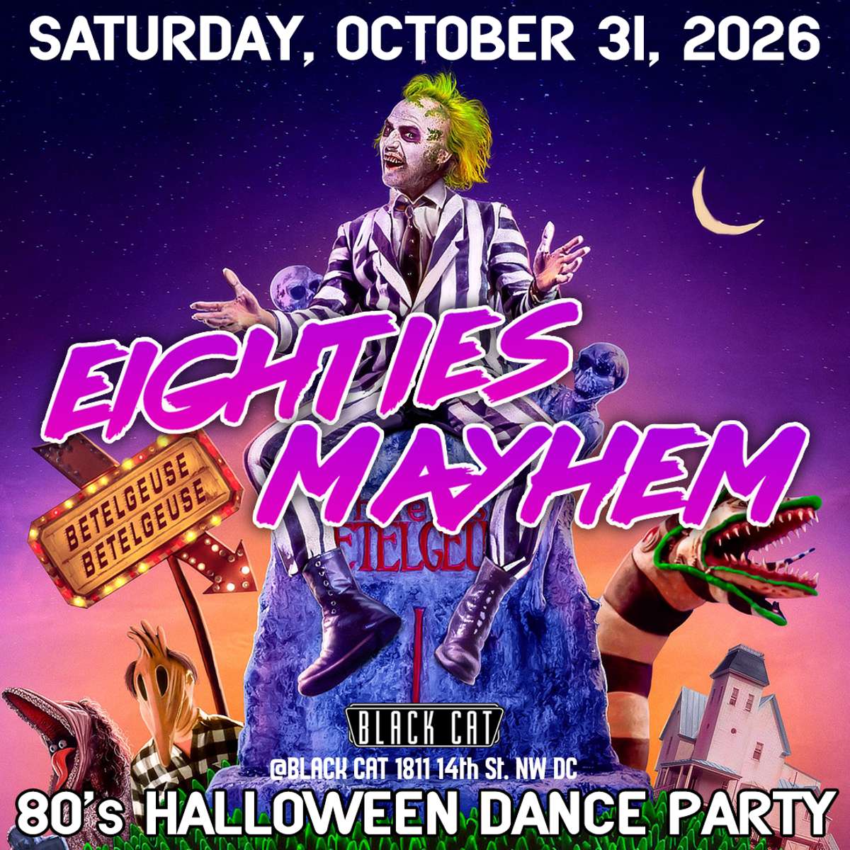 Eighties Mayhem: 80's Halloween Dance Party