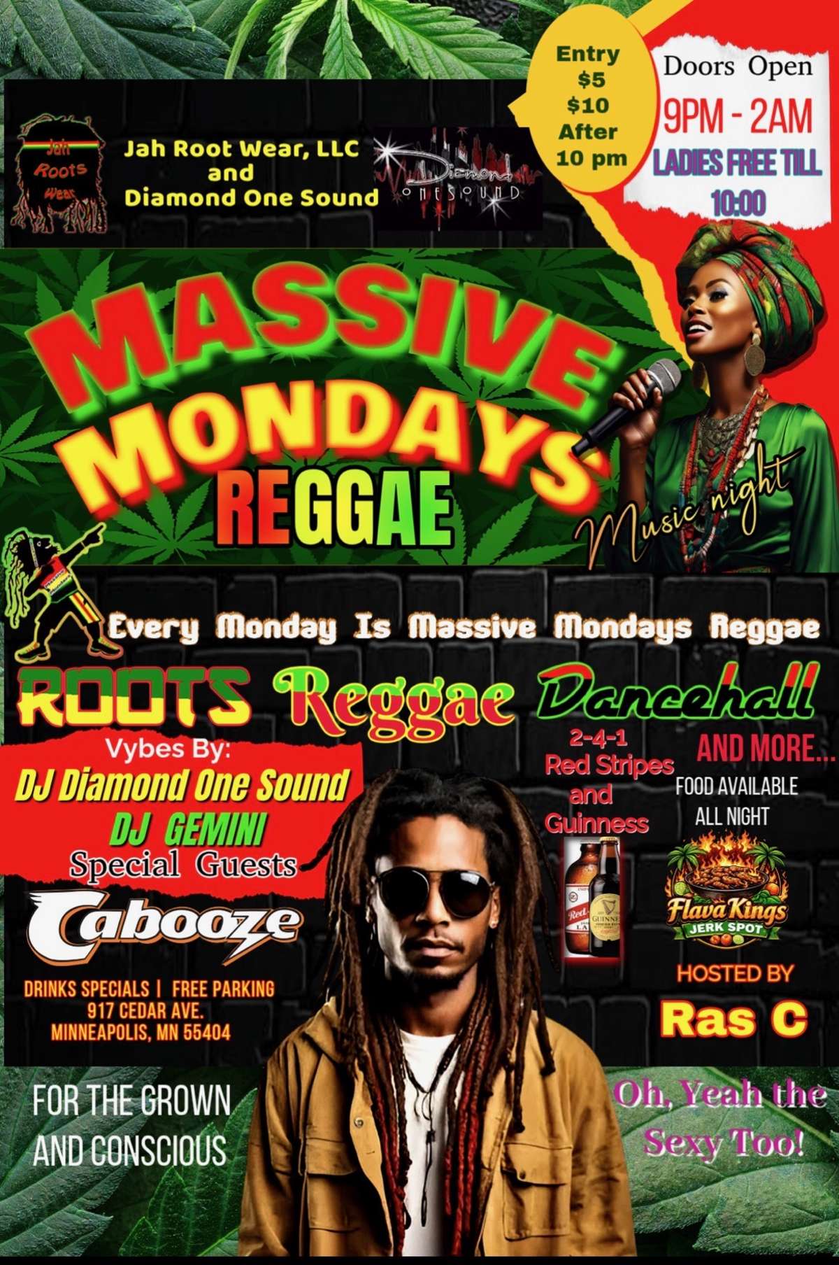 MASSIVE MONDAY REGGAE
