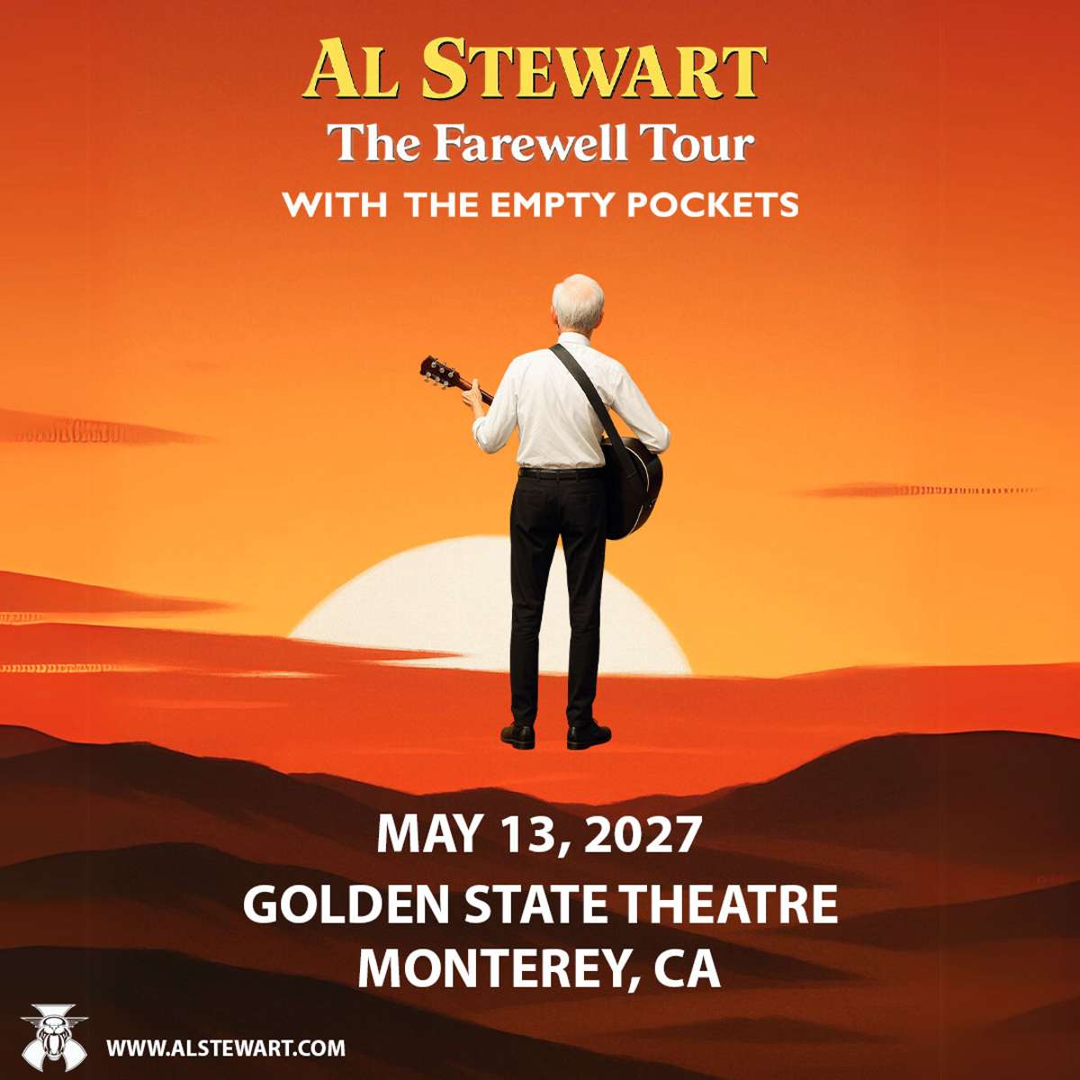 Al Stewart: Farewell Tour with special guests, The Empty Pockets.