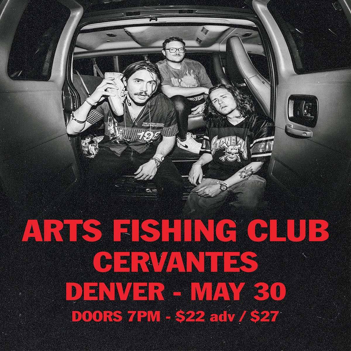 Arts Fishing Club w/ Special Guests Tickets | Denver, CO | Cervantes ...