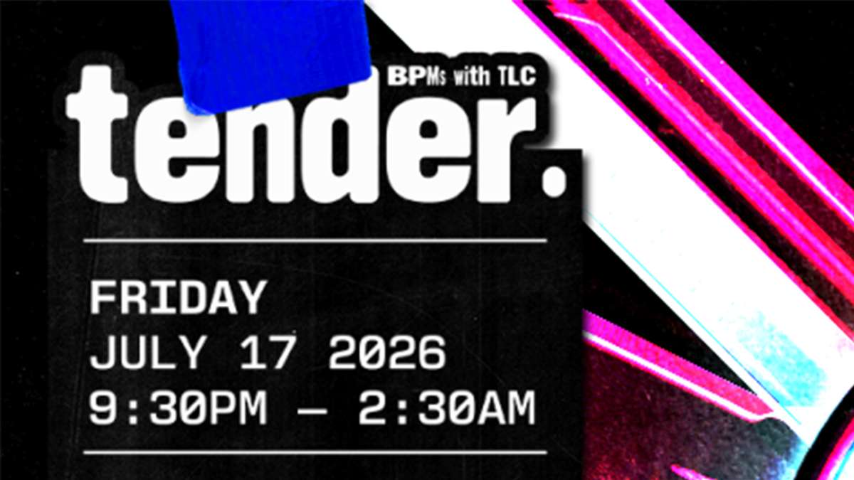 tender. a dance party