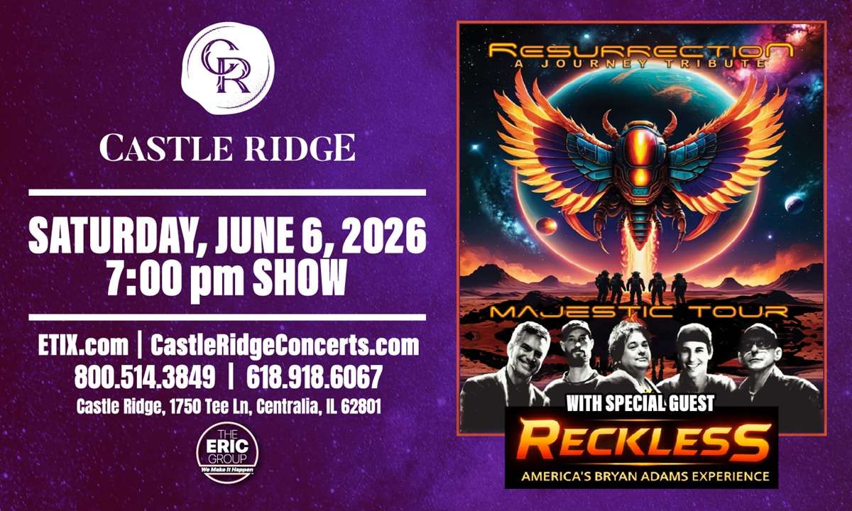 Resurrection - A Journey Tribute Tickets | Centralia, IL | Castle