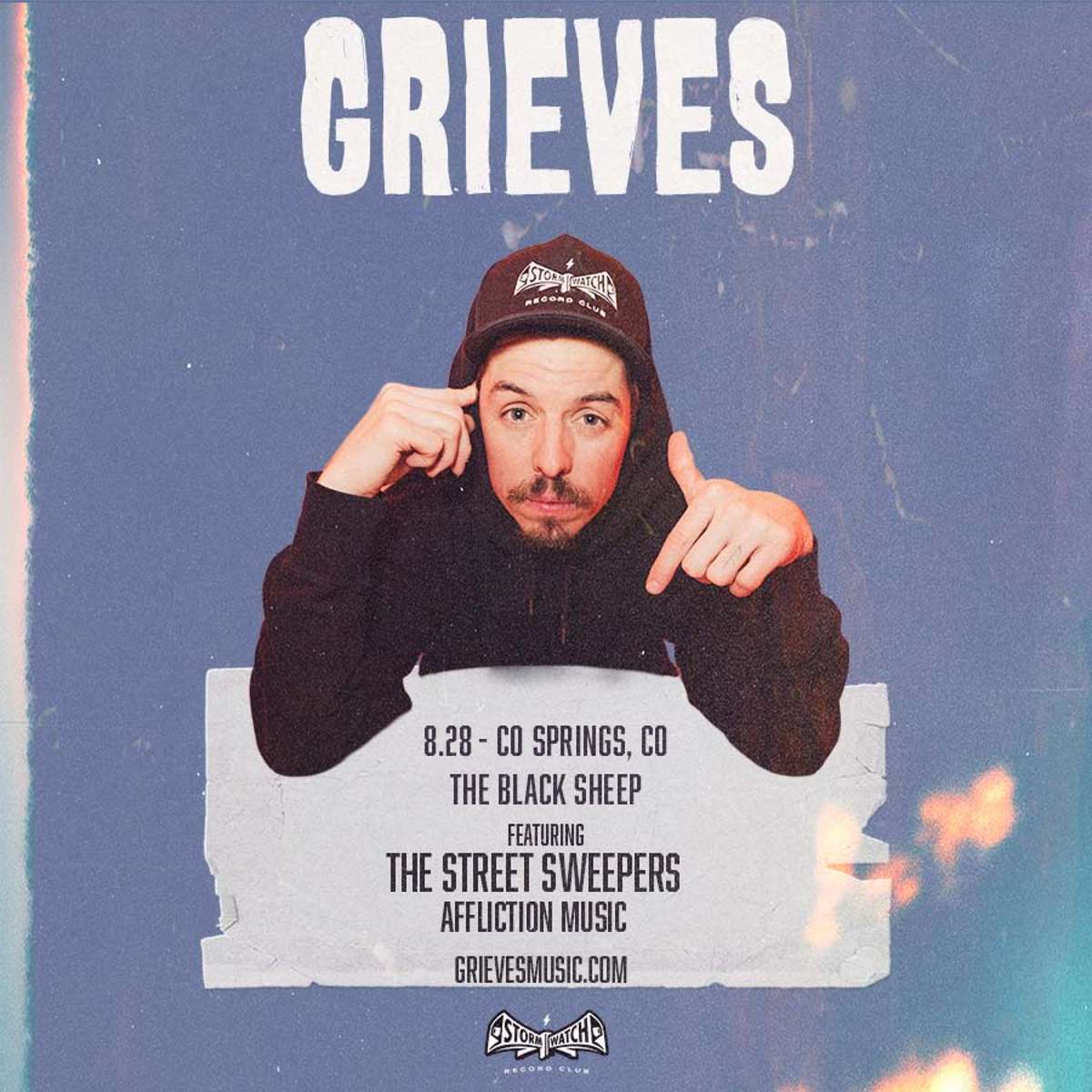 Grieves w/ The Street Sweepers AT THE BLACK SHEEP