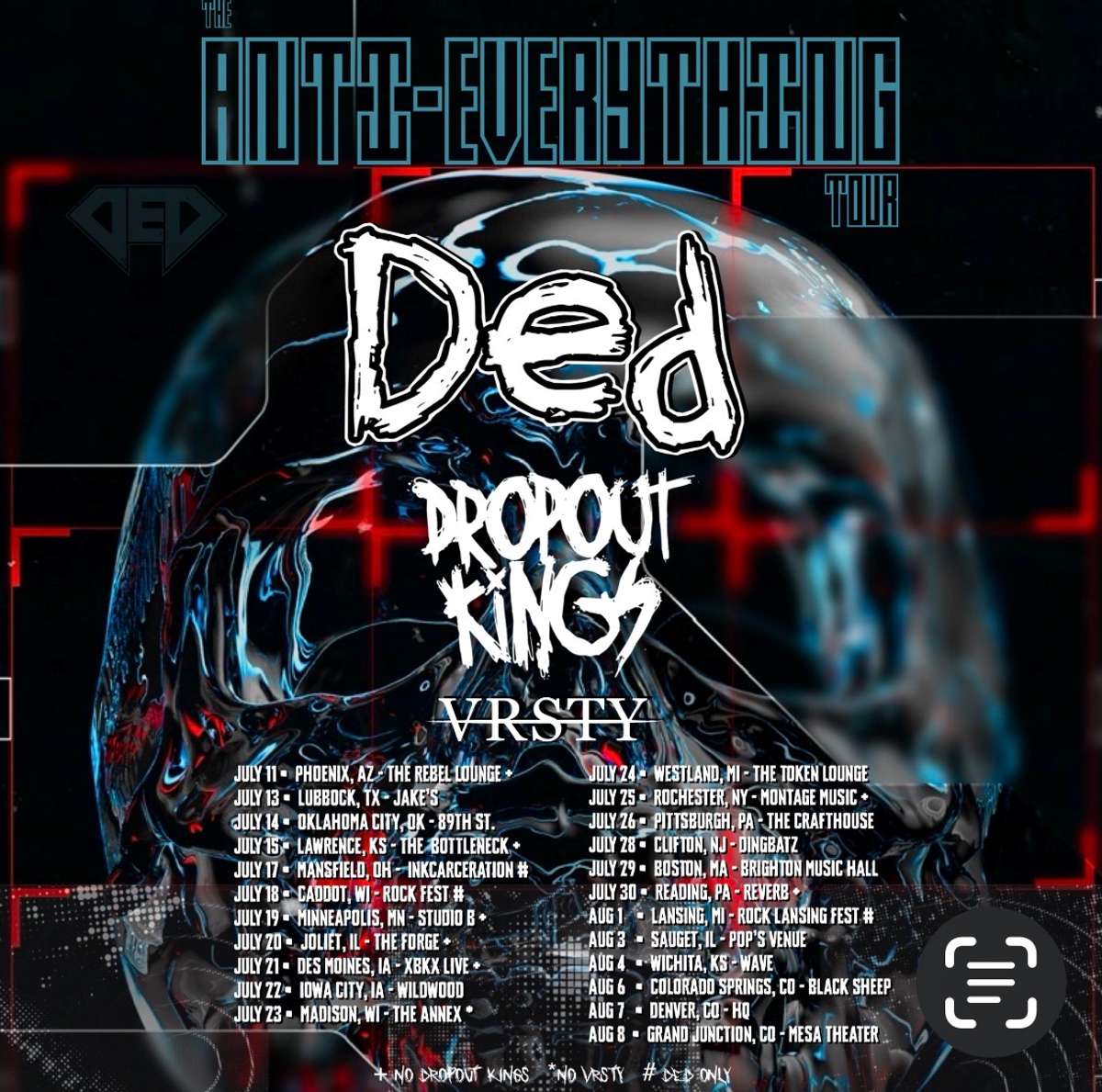 Ded / Dropout Kings / VRSTY