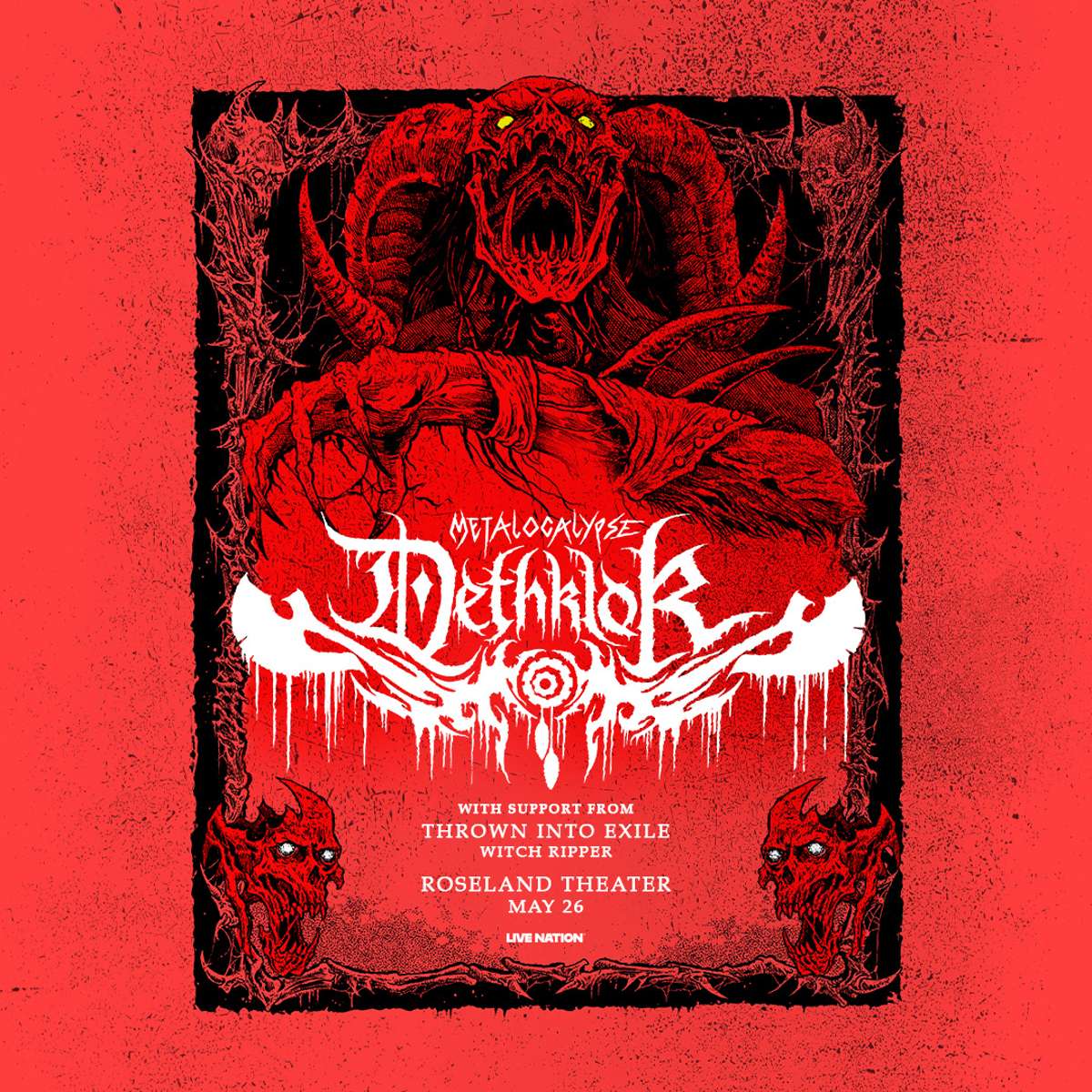 DETHKLOK Tickets | Portland, OR | Roseland Theater