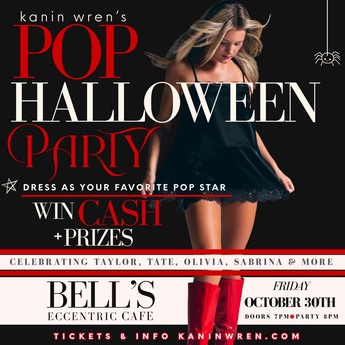 KANIN WREN'S POP HALLOWEEN PARTY THE ULTIMATE DRESS-UP POP PARTY