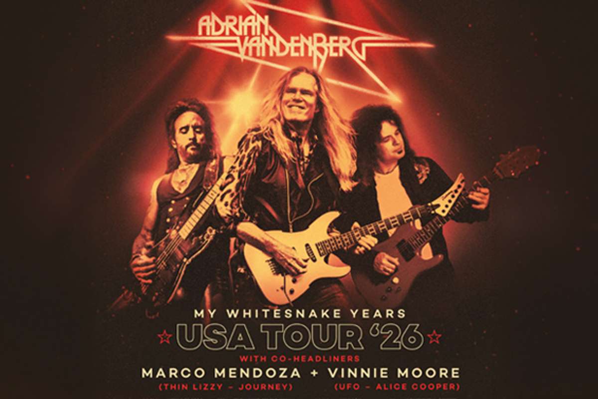 Adrian Vandenberg "My Whitesnake Years" with Marco Mendoza and Vinnie Moore