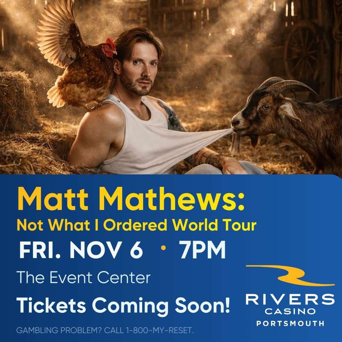 Matt Mathews - Not What I Ordered World Tour
