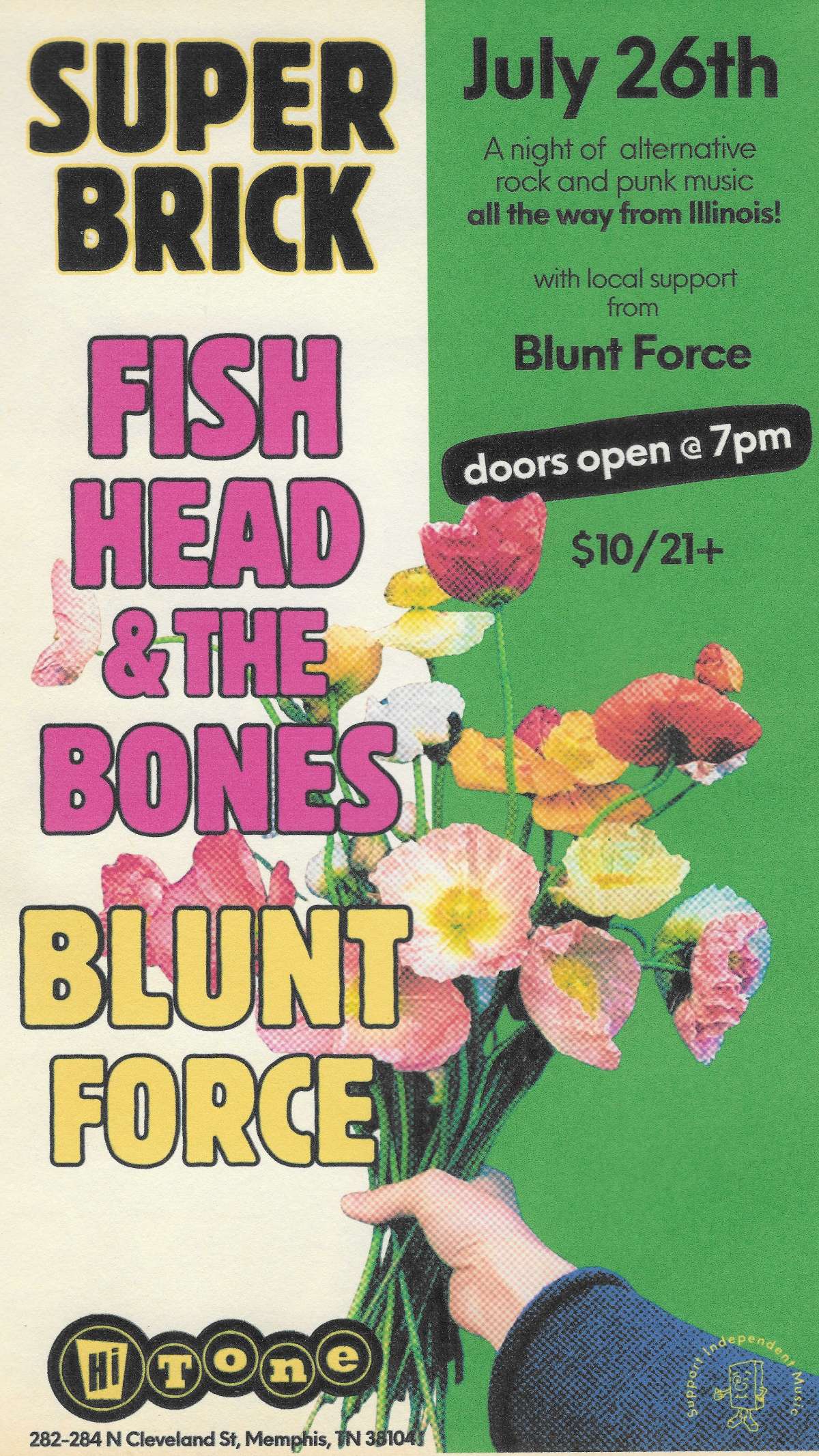 Super Brick / Fish Head and The Bones / Blunt Force [Small