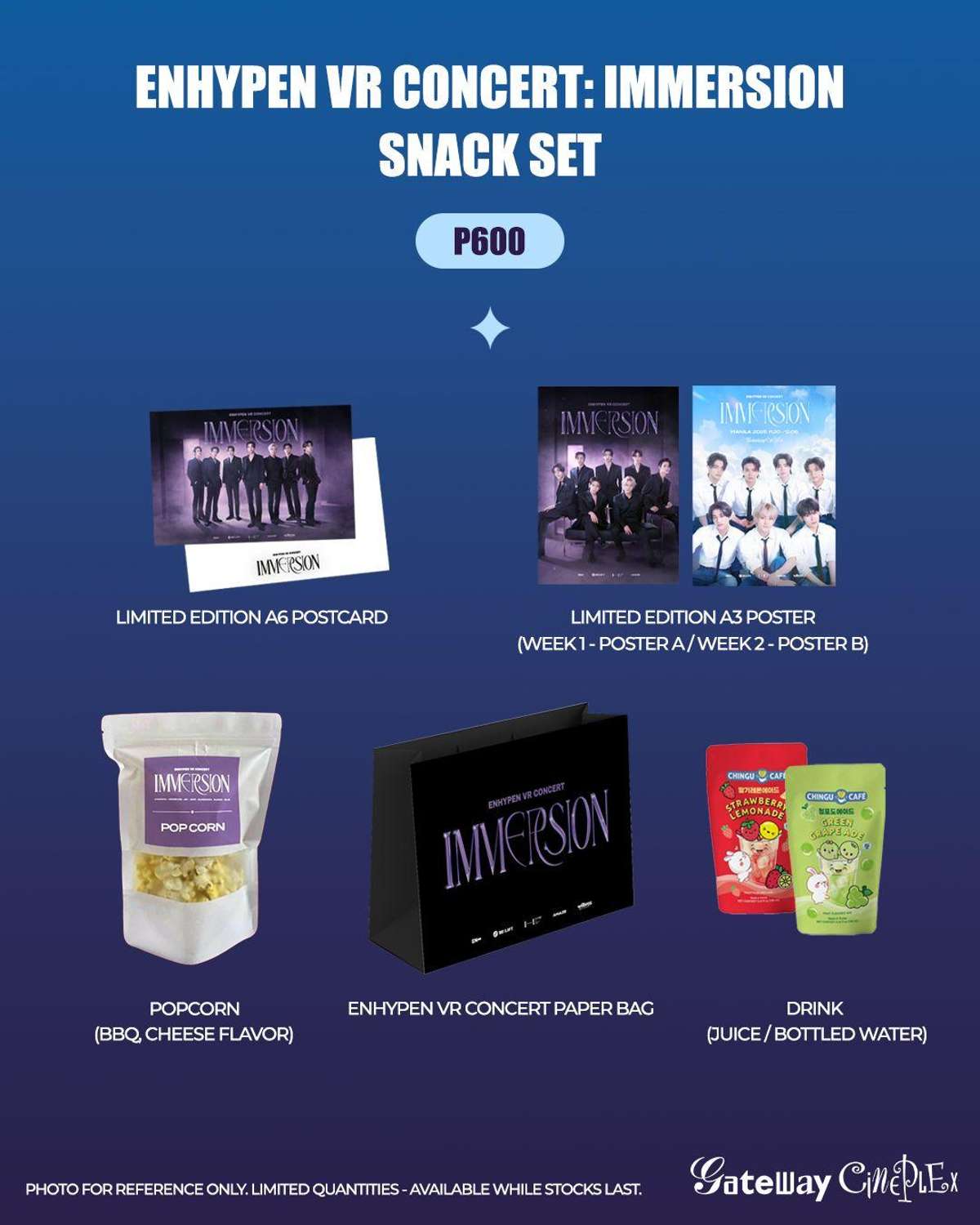 ENHYPEN VR SNACK SET Tickets | Www.ticketnet.com.ph, | Other Venue