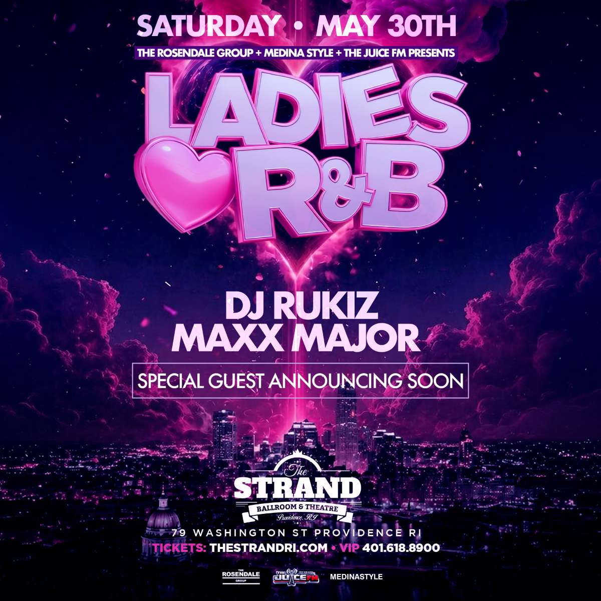 LADIES ❤ R&B Tickets | Providence, RI | The Strand Theatre