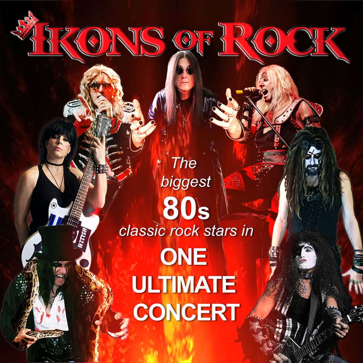 Ikons of Rock - 80s Rock Stars