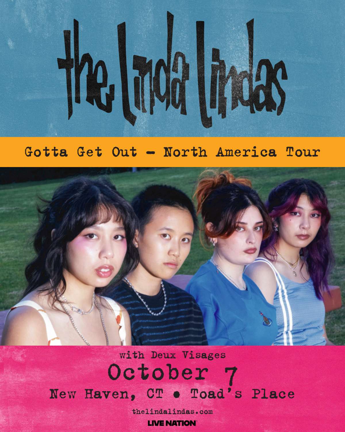 Linda R.さん　　追加待ち THE LINDA LINDAS Tickets | New Haven, CT | Toad's Place of New Haven
