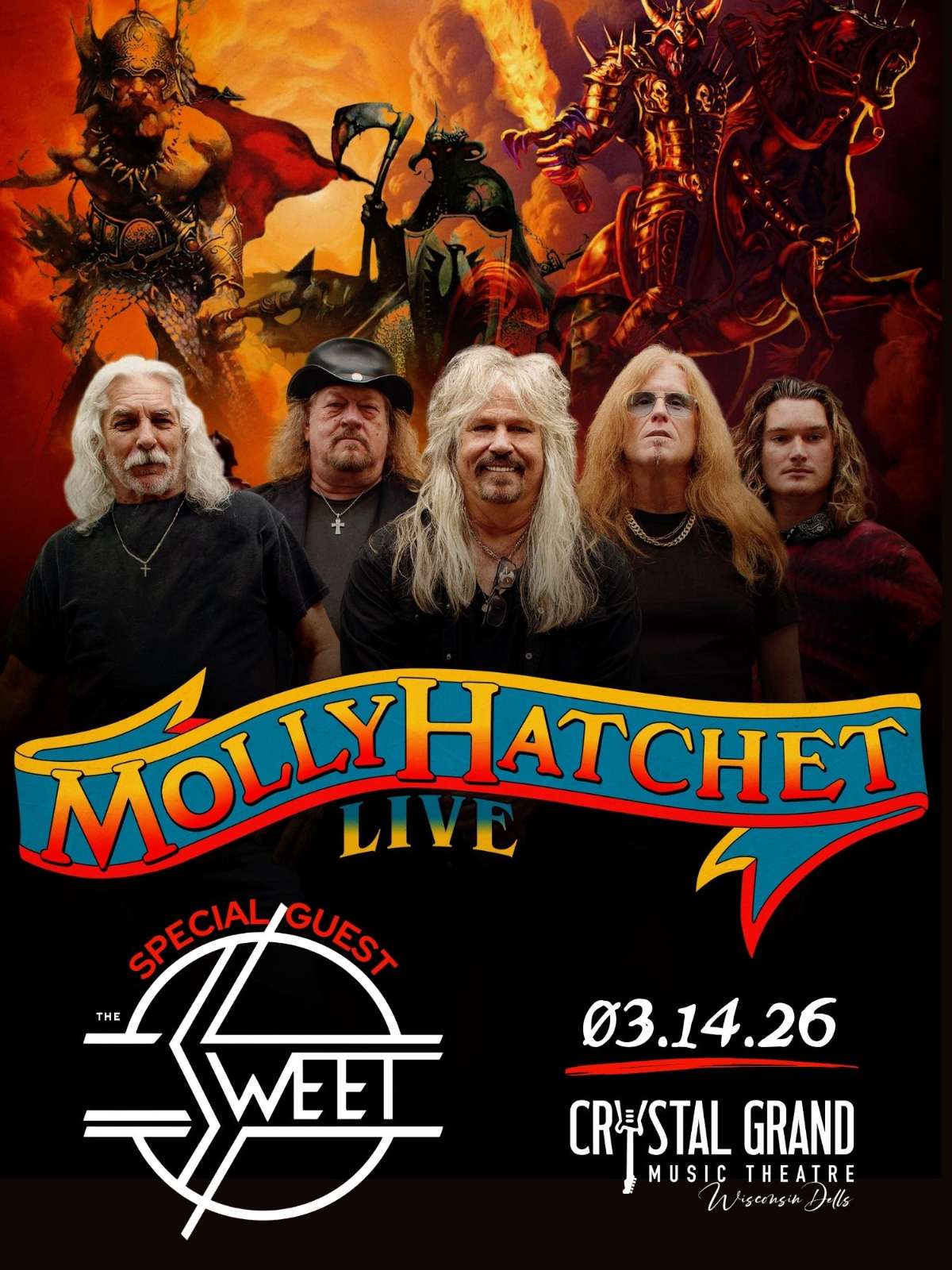 Molly Hatchet and The Sweet
