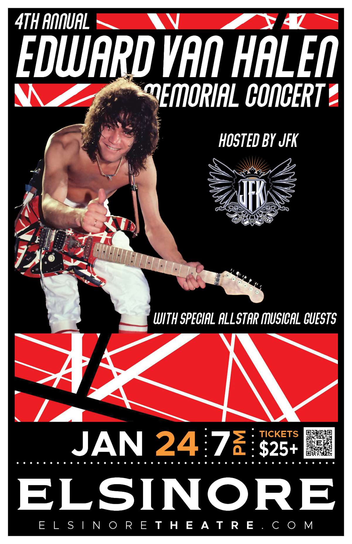 Edward Van Halen Memorial Concert Tickets | Salem, OR | Elsinore