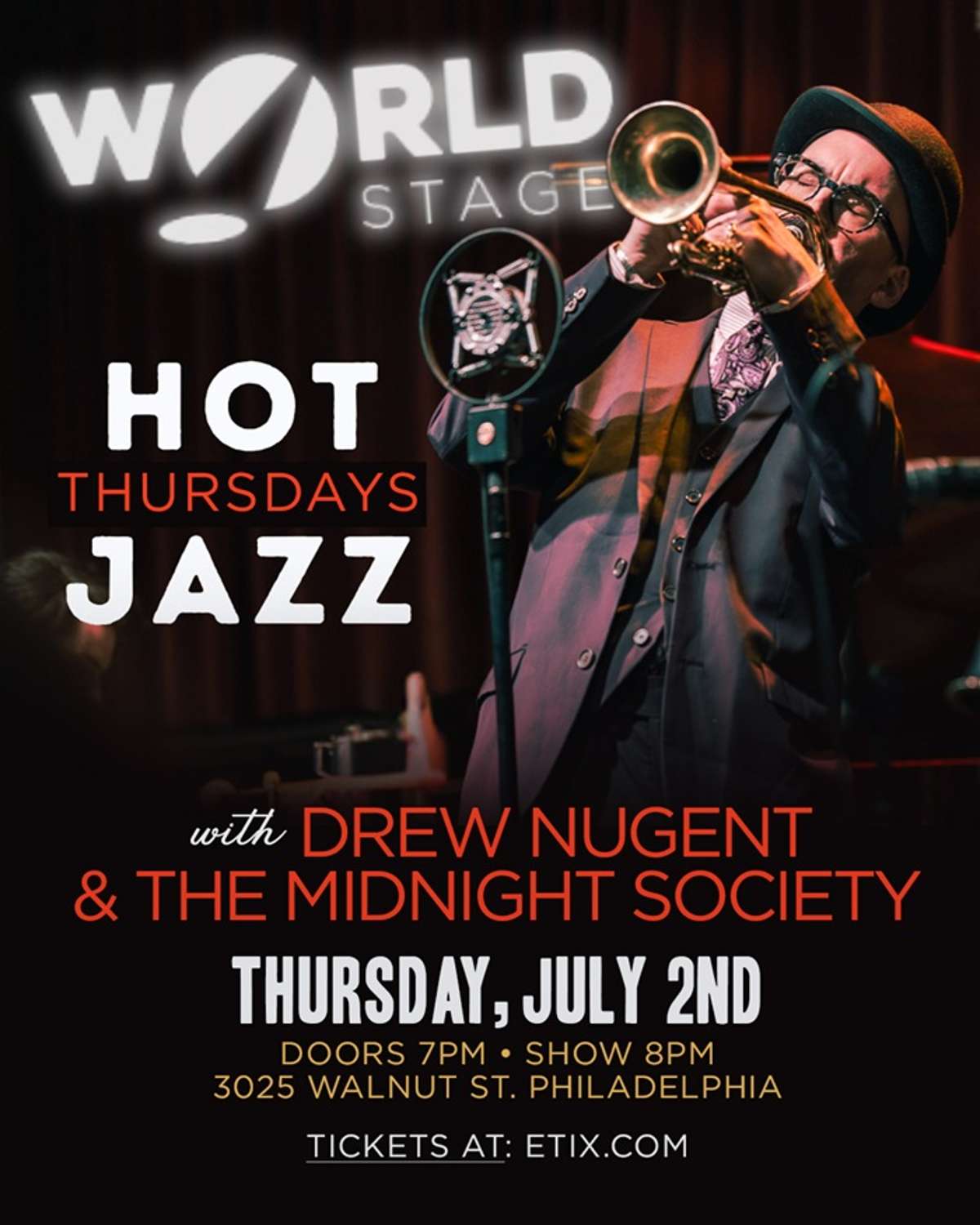 Hot Jazz Thursdays w/ Drew Nugent & The Midnight Society