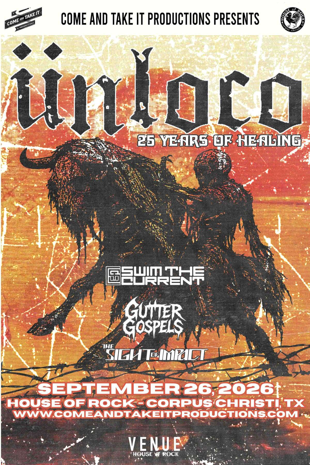 UNLOCO: 25 Years of ‘Healing’ – Corpus Christi