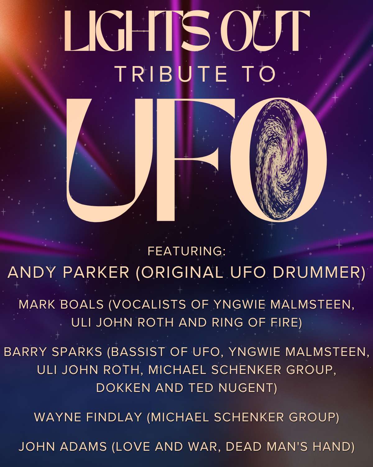 Lights Out tribute to UFO
