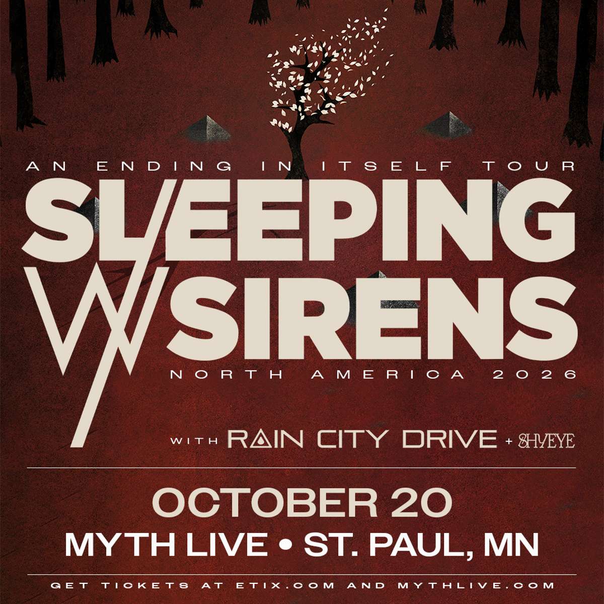 Sleeping With Sirens: An Ending In Itself Tour Tickets | Maplewood Sleeping With Sirens: An Ending In Itself Tour Tickets | Maplewood