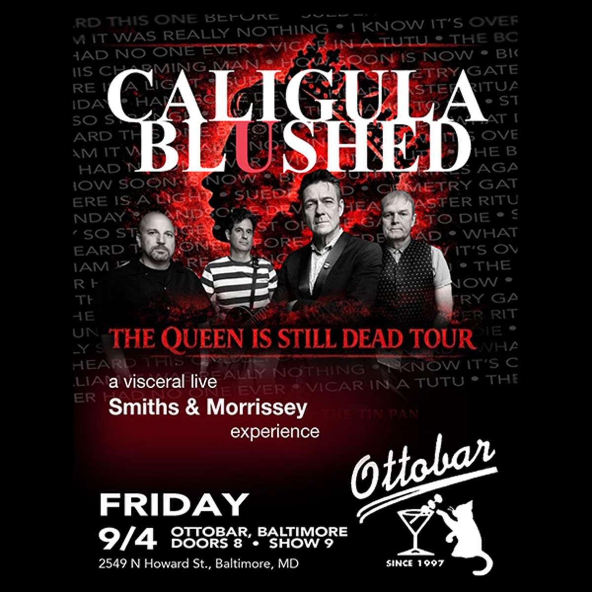 Caligula Blushed- Tribute to The Smiths and Morrissey