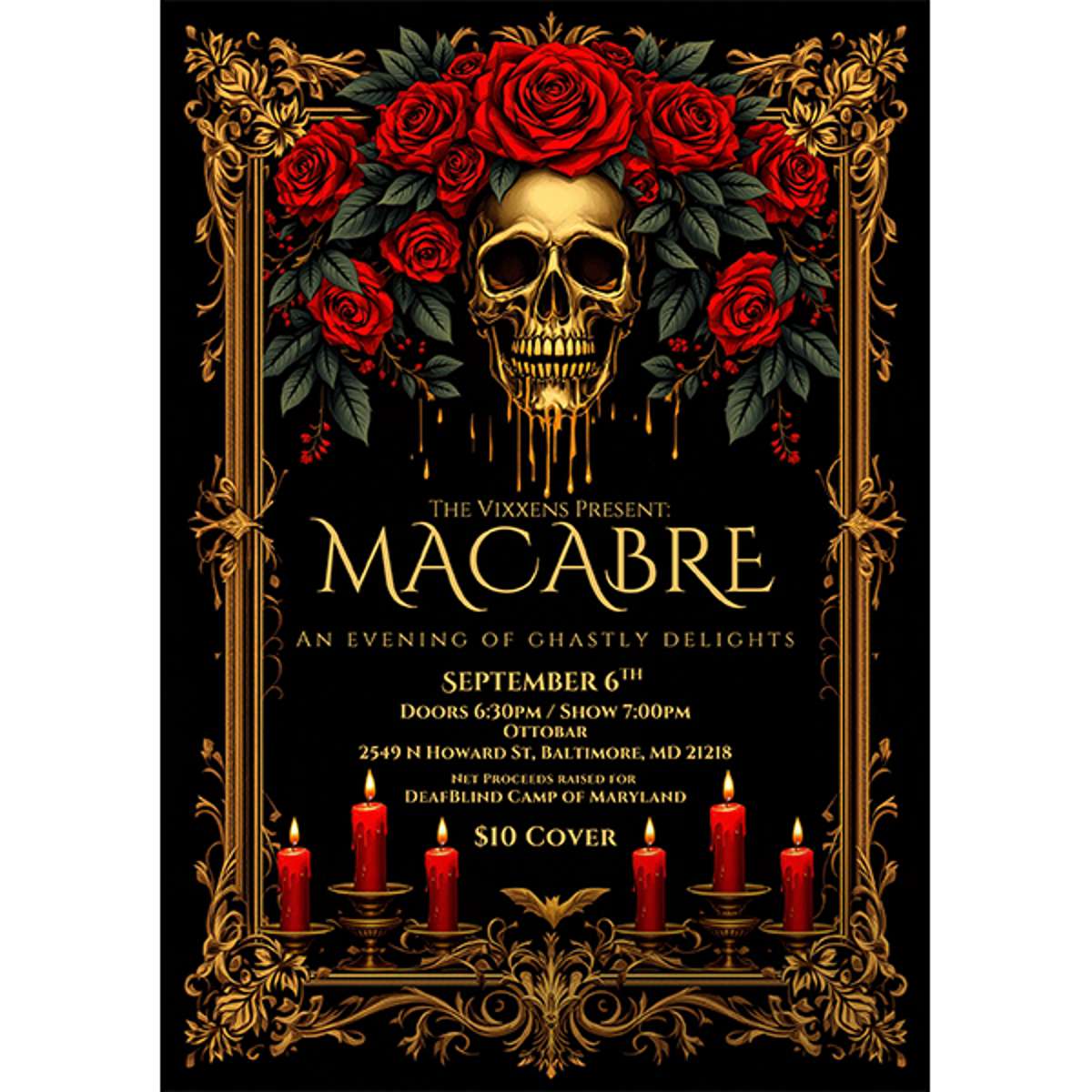 Macabre: An Evening of Ghastly Delights Tickets | Baltimore, MD
