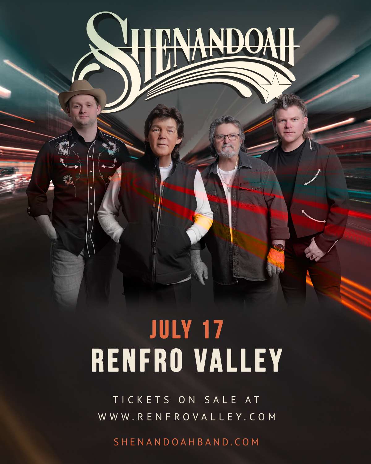 SHENANDOAH With John Lovern & The Pearlsnaps