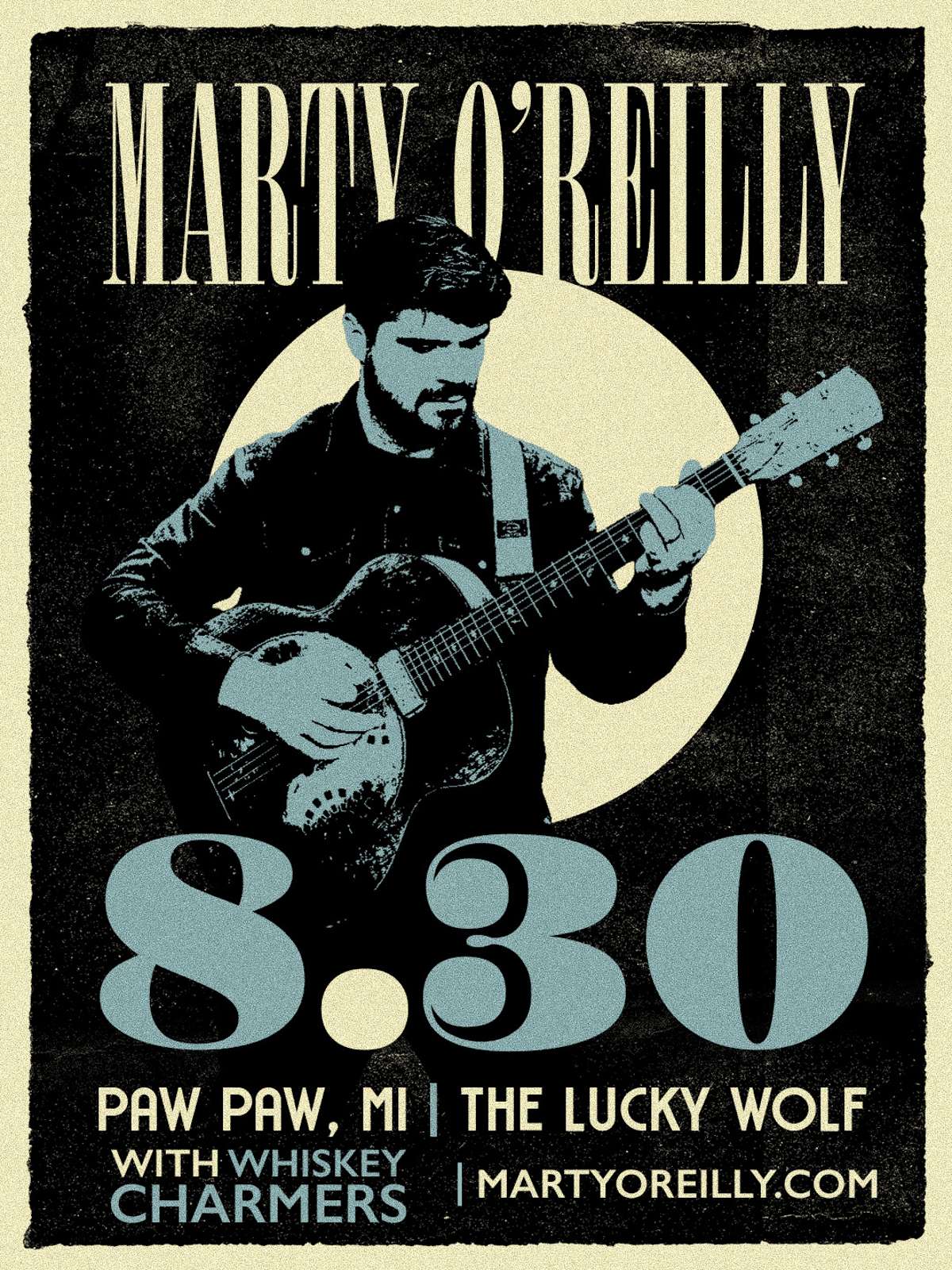 Marty O'Reilly with special guest The Whiskey Charmers