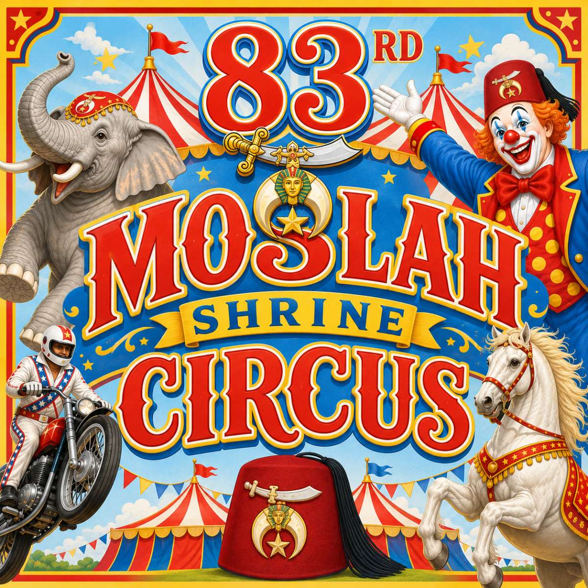 Moslah Shrine Circus by Royal Hanneford Tickets | North Richland