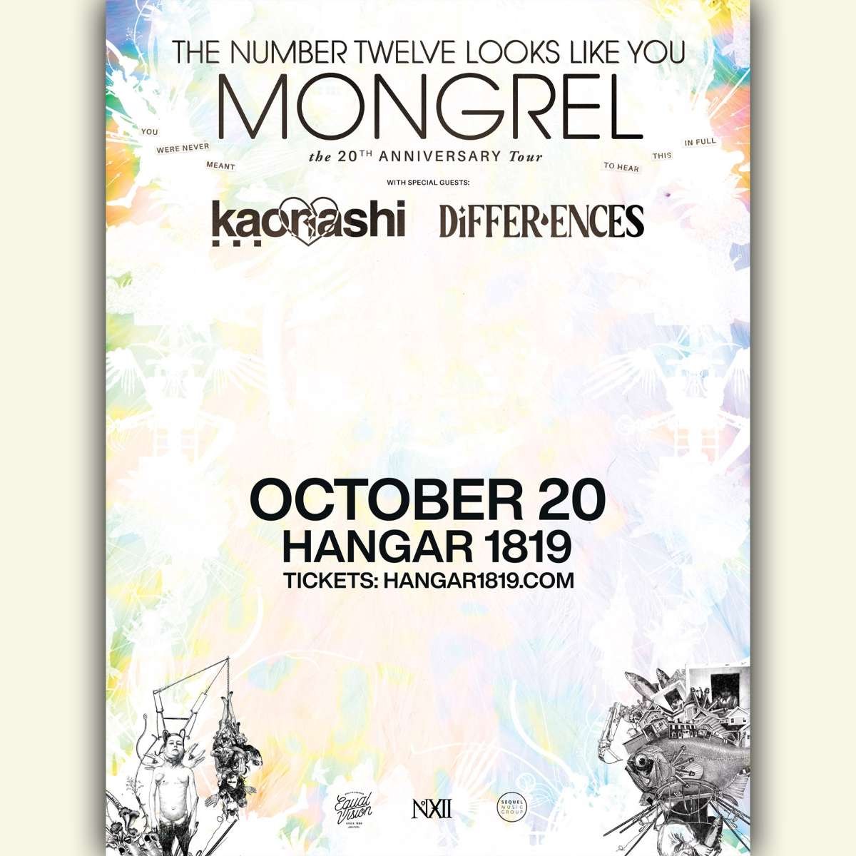 The Number Twelve Looks Like You – ‘Mongrel’ 20 Year Anniversary Tour