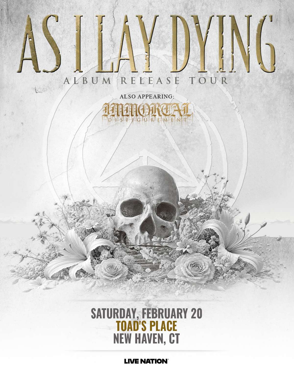 AS I LAY DYING Tickets | New Haven, CT | Toad's Place of New Haven