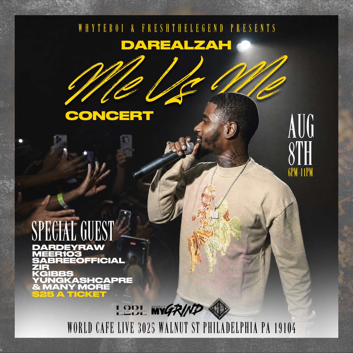 DaRealZah “Me Vs Me” Concert